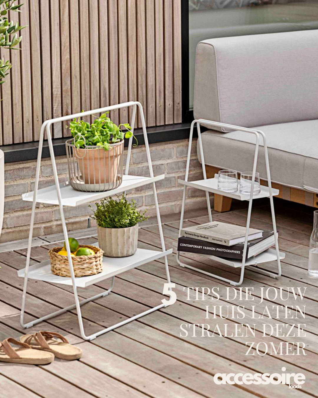 5 zomerse tips om je huis op te fleuren met woonaccessoires