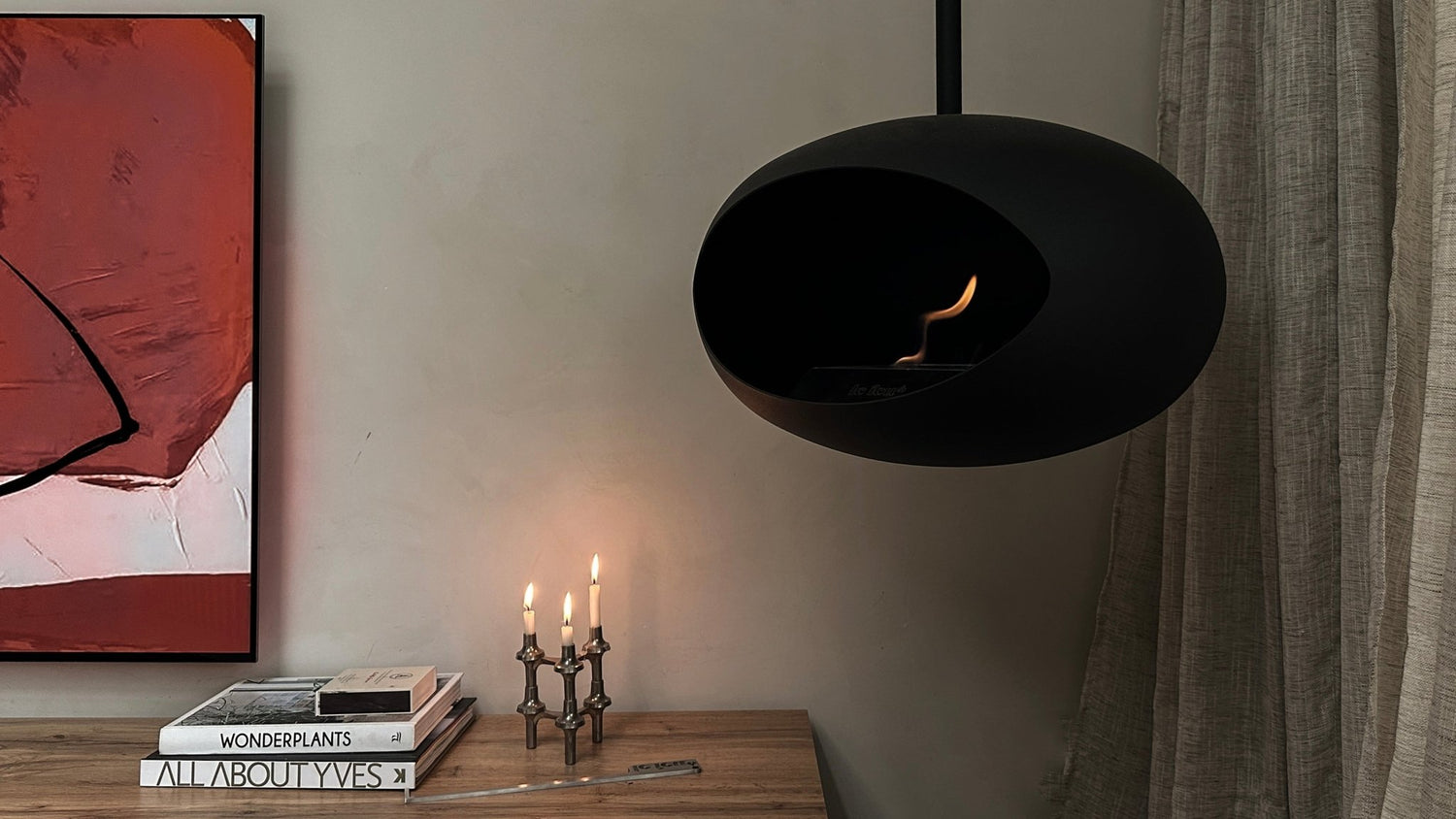 Heerlijk warme huiselijke gezelligheid met Bio-ethanol haard - Accessoire Loods