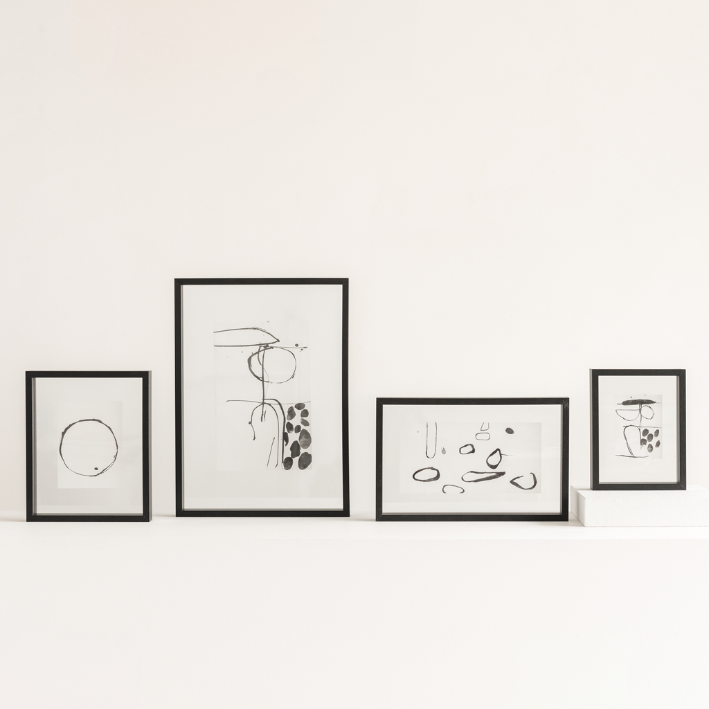 Urban Nature Culture - Fotolijst Floating Minimalism L, Black