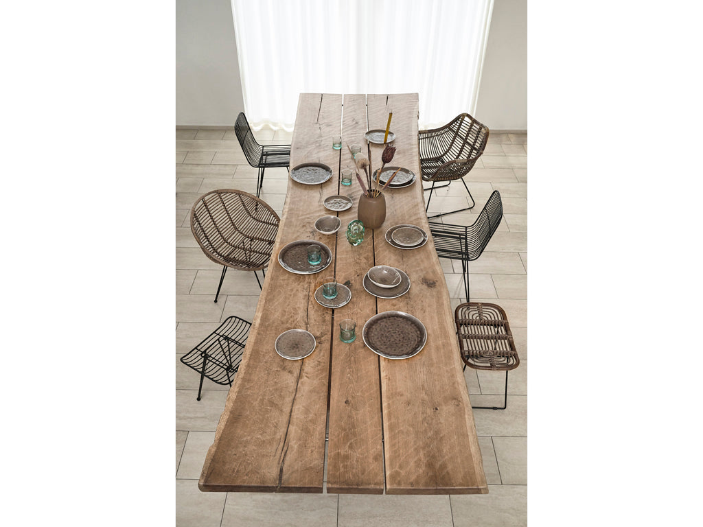 Villa Collection Sokna Stoel 69 x 64 x 77 cm Nature - Accessoire Loods