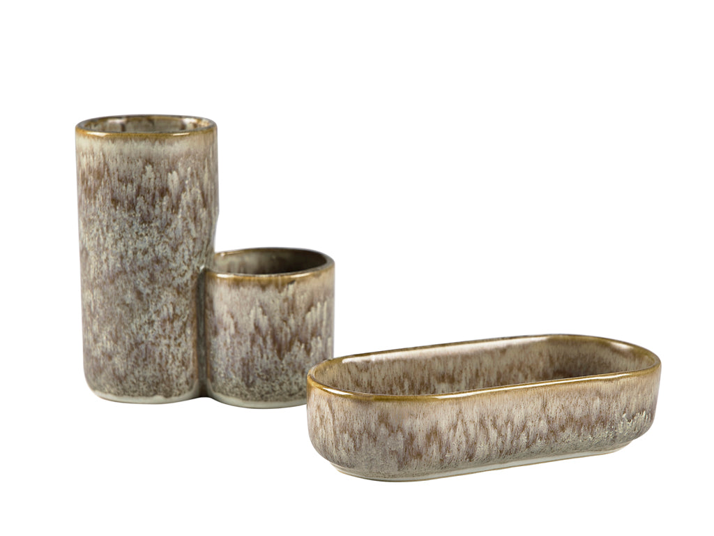 Villa Collection Thine Pot 13 x 7,5 x 14 cm Moon Rock - Accessoire Loods