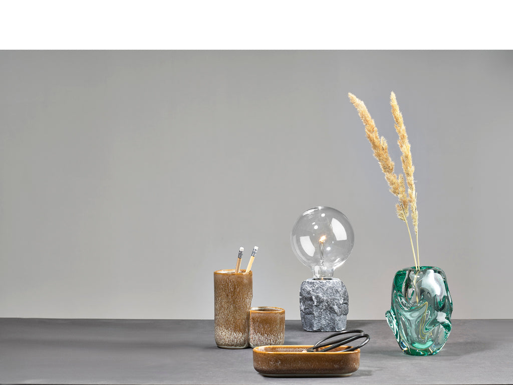 Villa Collection Thine Pot 13 x 7,5 x 14 cm Moon Rock - Accessoire Loods