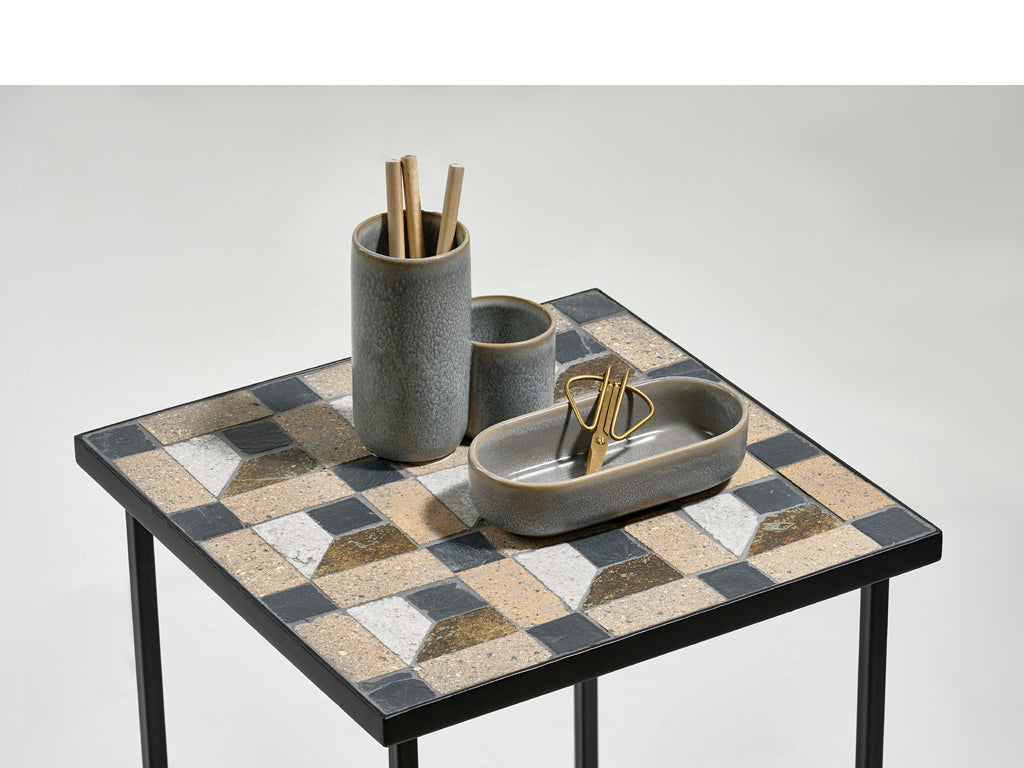 Villa Collection Thine Pot 13 x 7,5 x 14 cm Blue Fog - Accessoire Loods