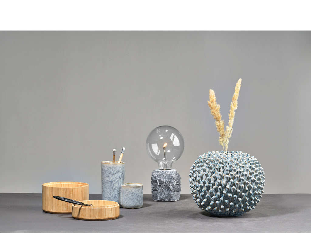 Villa Collection Thine Pot 13 x 7,5 x 14 cm Blue Fog - Accessoire Loods