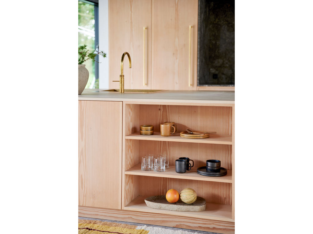 Villa Collection Loev Decoratiepot Dia. 19,5 x 19 cm Grijs
