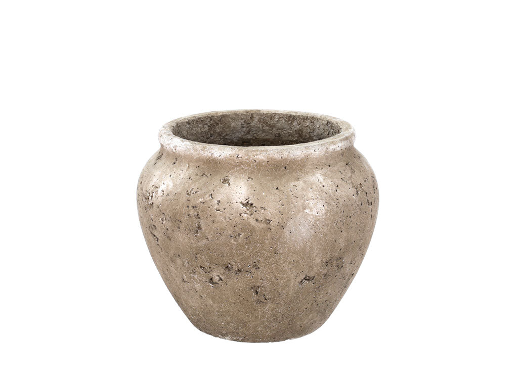 Pot voor decoratie Dia. 30 x 25 cm Grijs - Accessoire Loods
