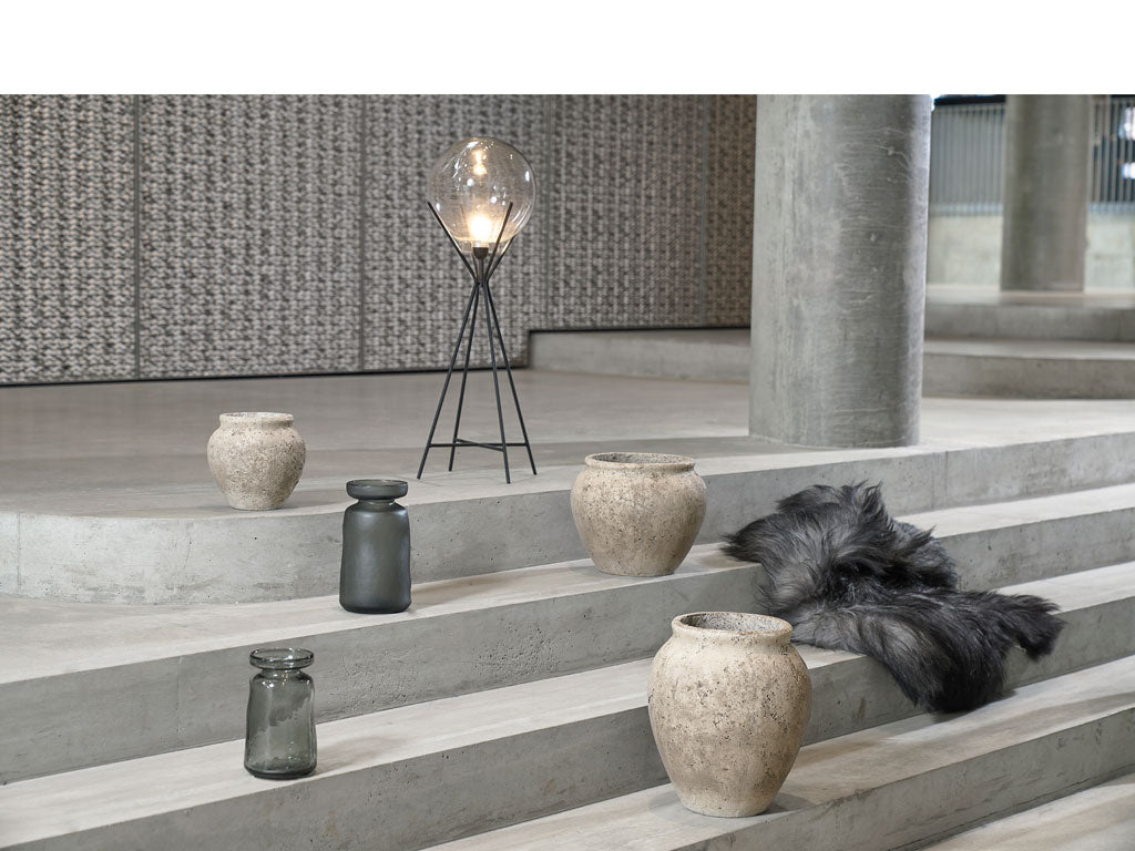 Pot voor decoratie Dia. 30 x 25 cm Grijs - Accessoire Loods