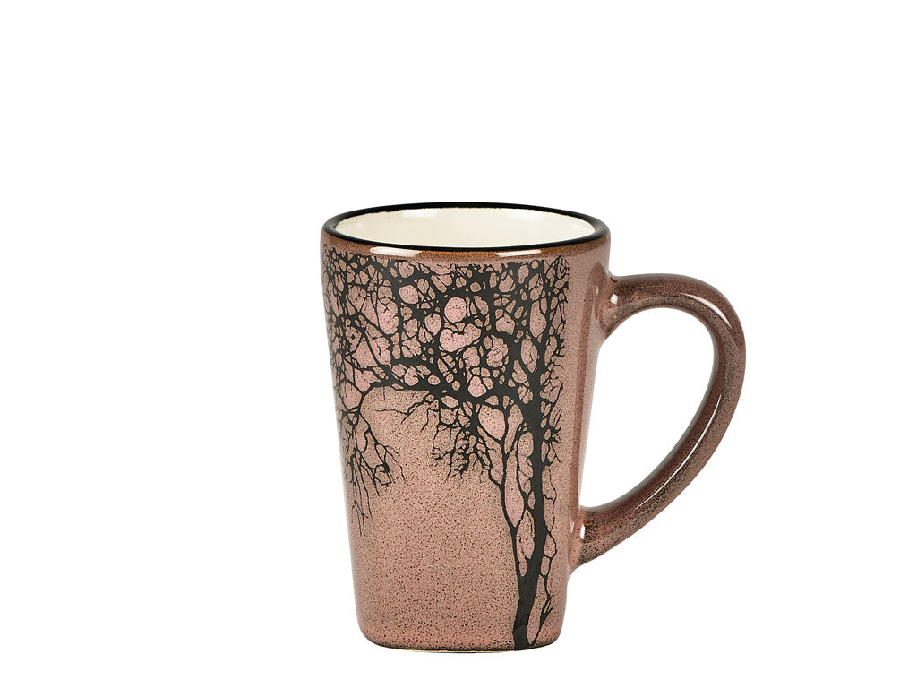 Villa-collectie Espresso kopje Hella Dark Rose- 10 CL set van 4 - Accessoire Loods