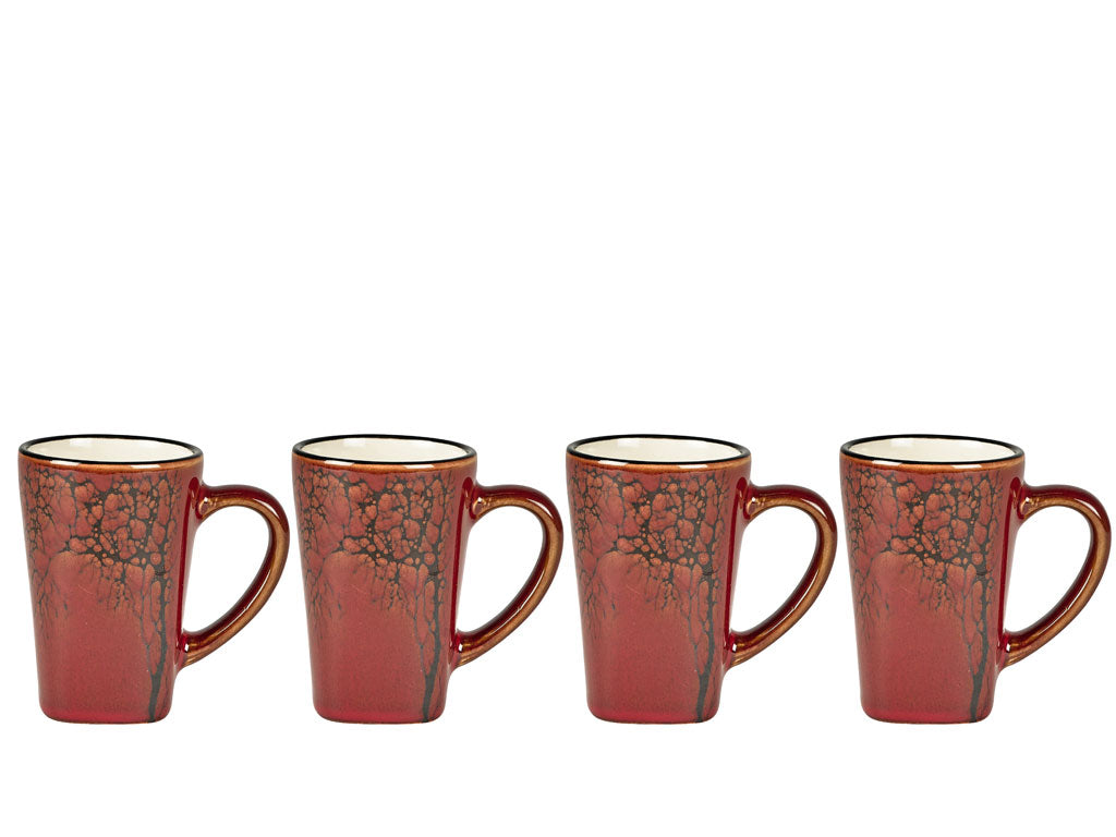 Villa Collection Hela Espressokop Dia. 5,5 x 8 cm 0,1 liter 4 st. Amber