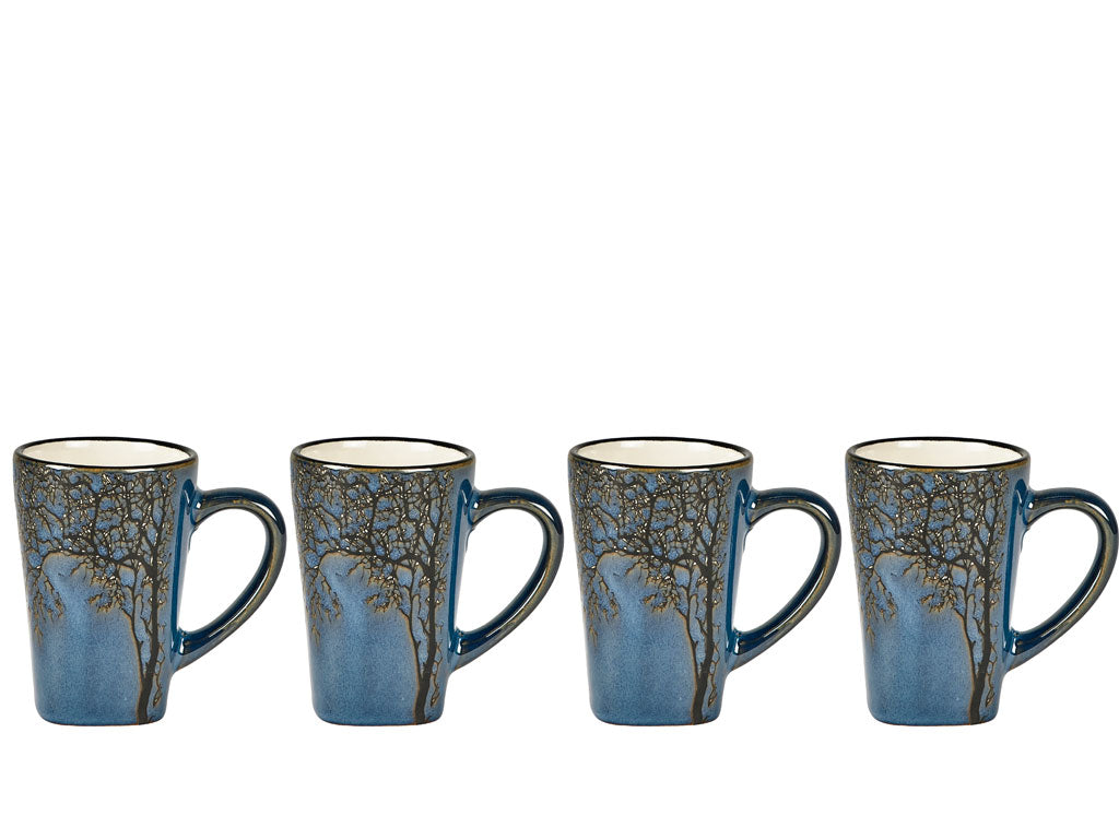Villa Collection Hela Espressokop Dia. 5,5 x 8 cm 0,1 liter 4 st. Donkerblauw - Accessoire Loods
