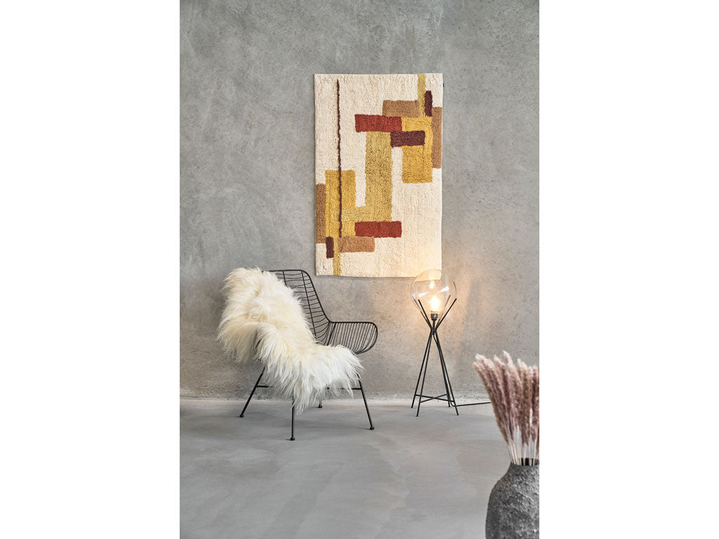 Villa Collection Stoel Svale-serie Metaal Zwart 67 x 63 x 77 cm - Accessoire Loods