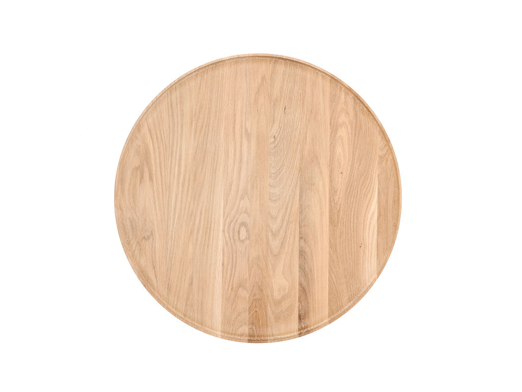 Villa Collection Ebern salontafel whitewash Dia - 70,5 x 44,5 cm - Accessoire Loods