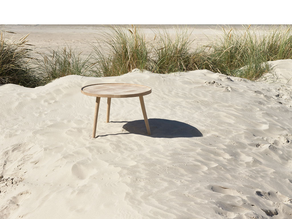 Villa Collection Ebern salontafel whitewash Dia - 70,5 x 44,5 cm - Accessoire Loods