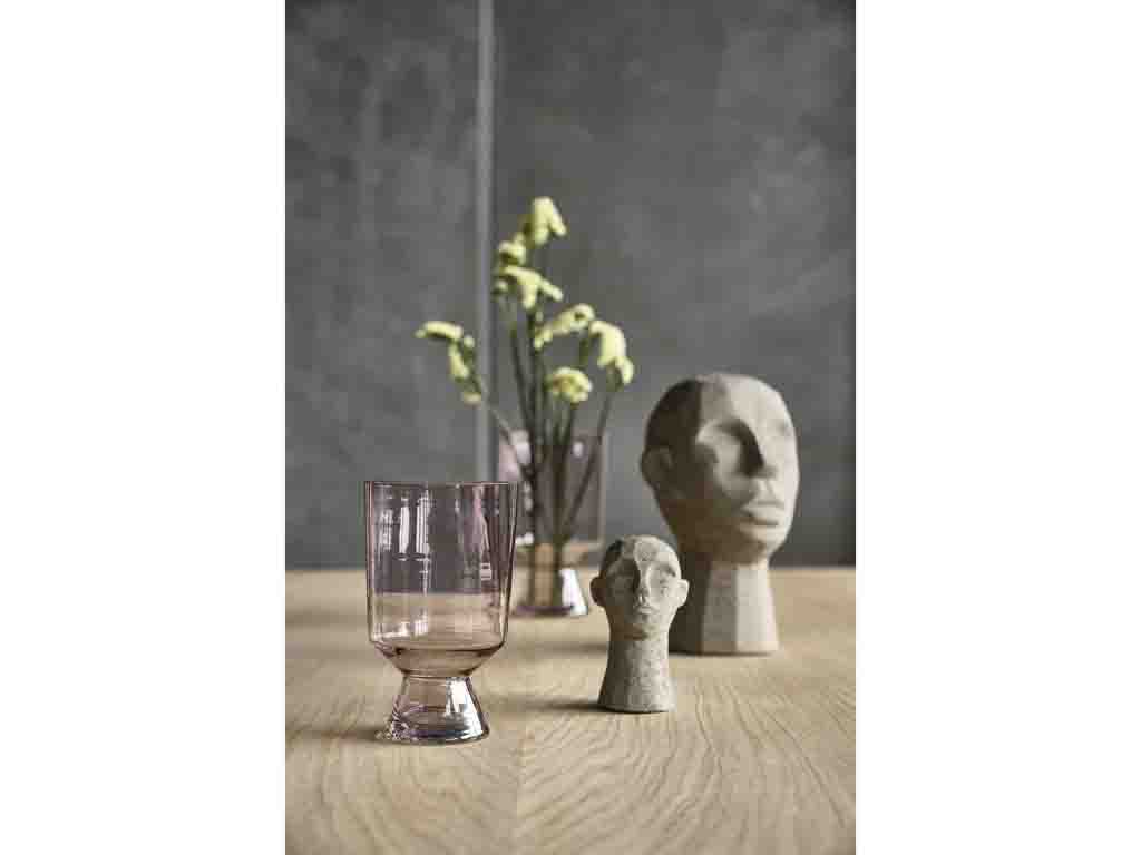 Villa Collection Talvik Beeldje Hoofd 18,5 x 19,5 x 30 cm Licht olijfgroen - Accessoire Loods