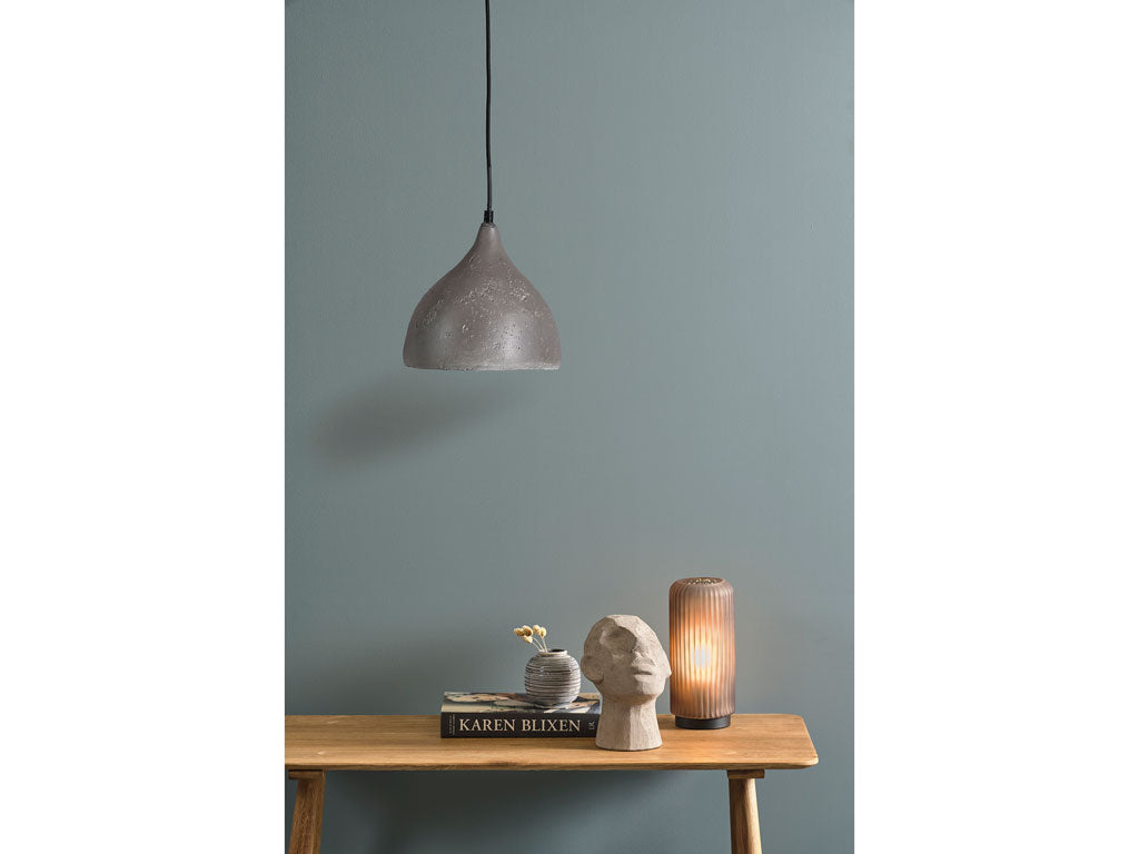 Villa Collection Talvik Beeldje Hoofd 16 x 18 x 23 cm Grijsbruin - Accessoire Loods