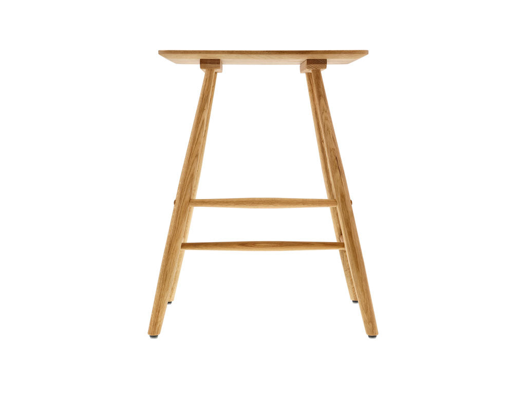 Villa Collection Bodo Hoge kruk 46,5 x 28 x 64 cm Natuur Geolied Eiken - Accessoire Loods