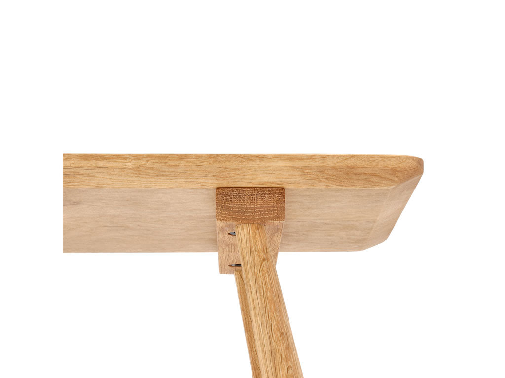 Villa Collection Bodo Hoge kruk 46,5 x 28 x 64 cm Natuur Geolied Eiken - Accessoire Loods