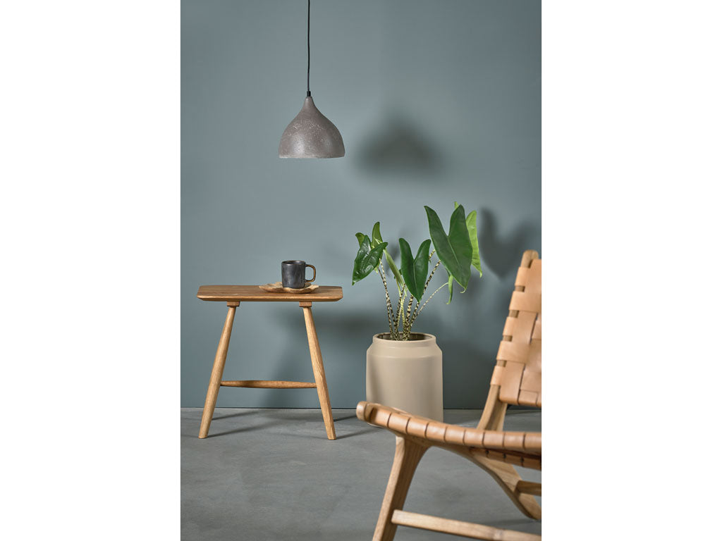 Villa Collection Bodo Hoge kruk 46,5 x 28 x 64 cm Natuur Geolied Eiken - Accessoire Loods