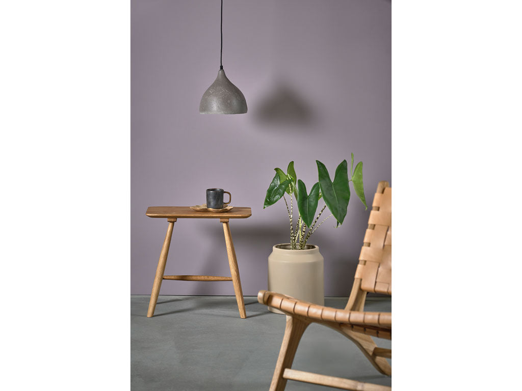 Villa Collection Bodo Hoge kruk 46,5 x 28 x 64 cm Natuur Geolied Eiken - Accessoire Loods