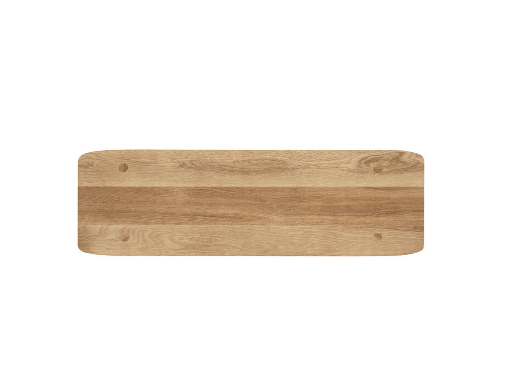 Villa Collection Bodo Bank 90 x 28 x 45 cm Natuur Geolied Eiken