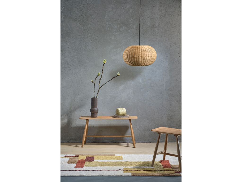 Villa Collection Bodo Bank 90 x 28 x 45 cm Natuur Geolied Eiken