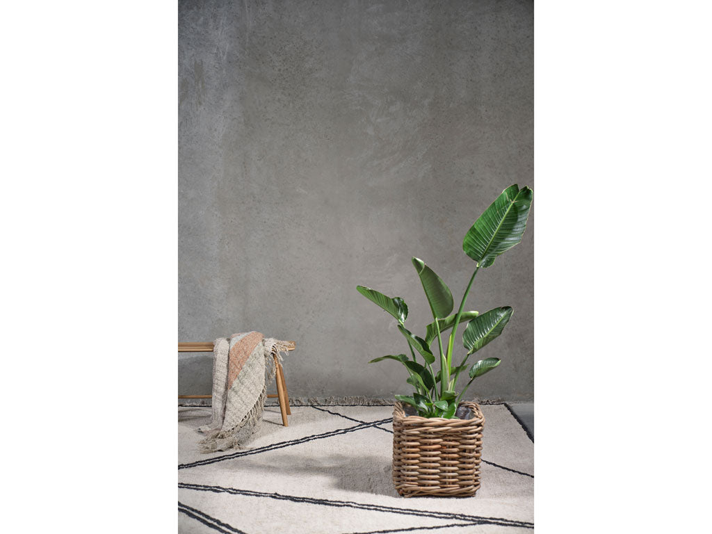 Villa Collection Bodo Bank 90 x 28 x 45 cm Natuur Geolied Eiken