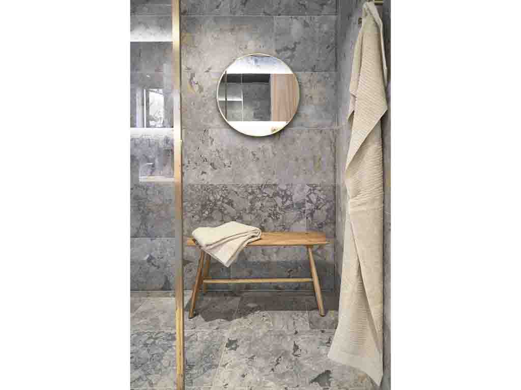 Villa Collection Bodo Bank 90 x 28 x 45 cm Natuur Geolied Eiken