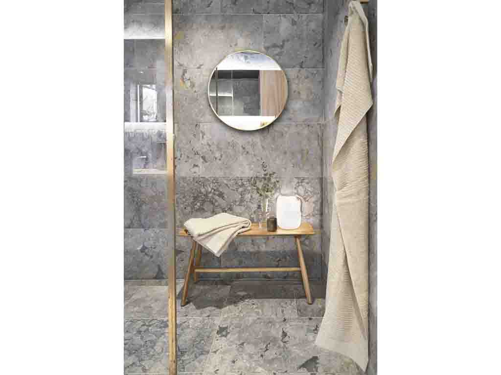 Villa Collection Bodo Bank 90 x 28 x 45 cm Natuur Geolied Eiken