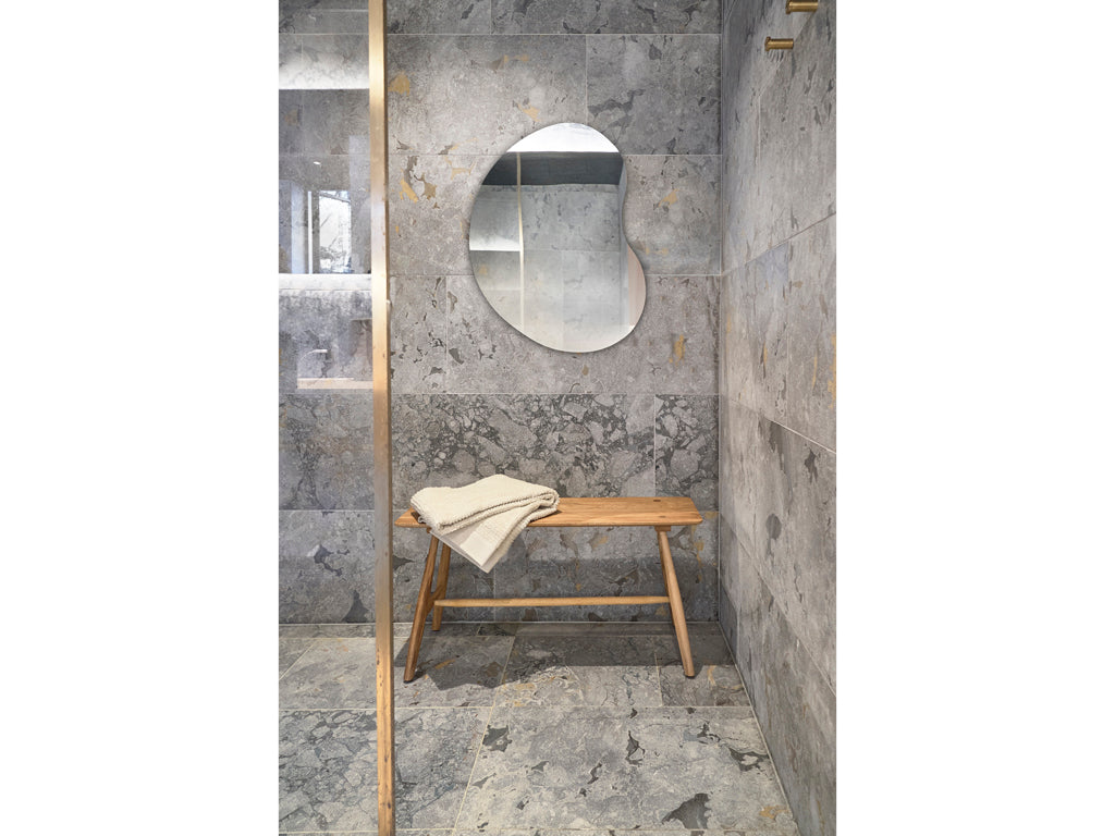 Villa Collection Bodo Bank 90 x 28 x 45 cm Natuur Geolied Eiken