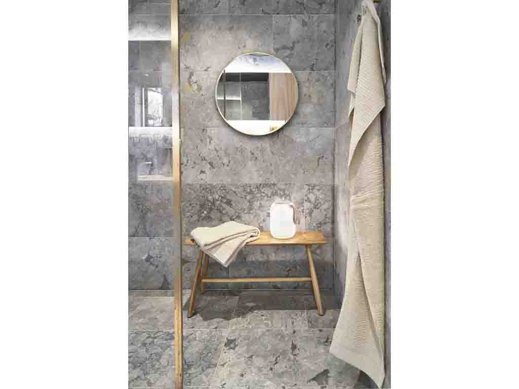 Villa Collection Bodo Bank 90 x 28 x 45 cm Natuur Geolied Eiken