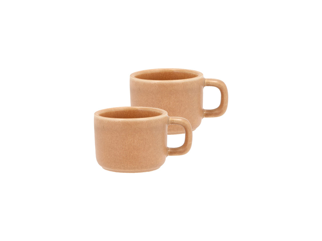 Villa Collection Fjord Espressokop 8,8 x 6 x 4,9 cm 0,1 liter 2 stuks Crème - Accessoire Loods