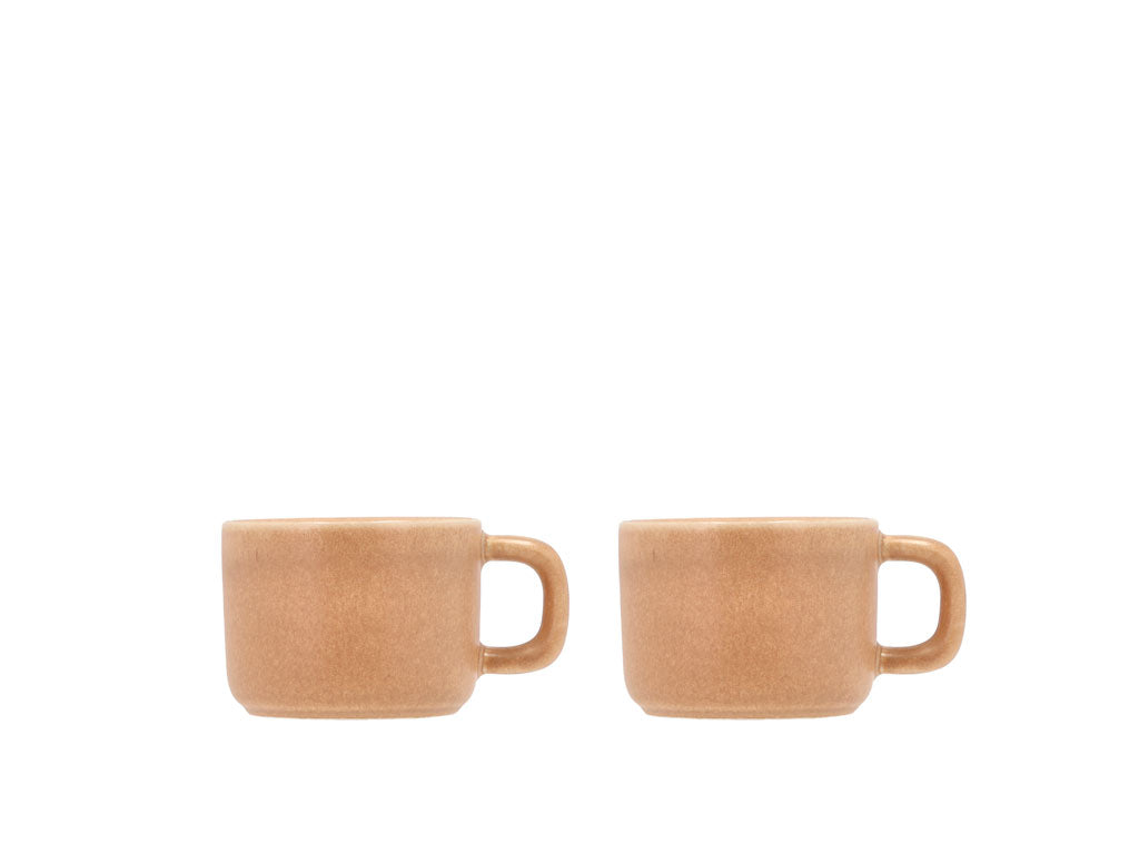 Villa Collection Fjord Espressokop 8,8 x 6 x 4,9 cm 0,1 liter 2 stuks Crème - Accessoire Loods