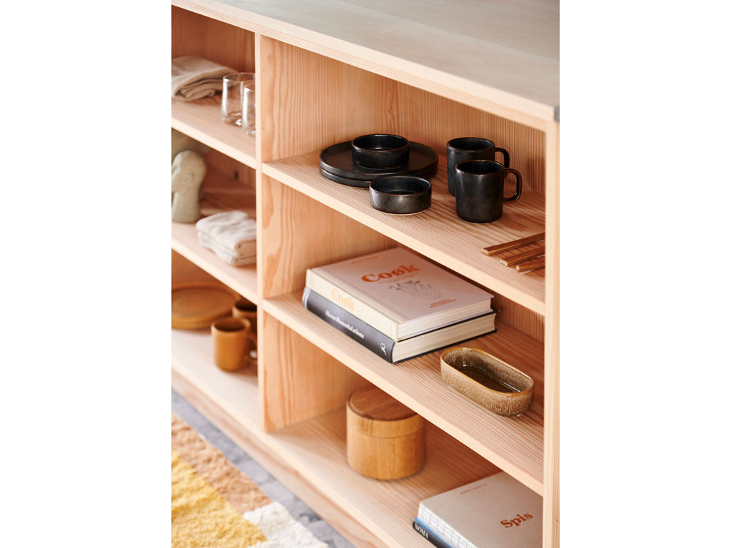 Villa Collection Fjord Kom Dia 10,1 x 3,6 cm 0,125 liter 2 st. Zwart metallic - Accessoire Loods