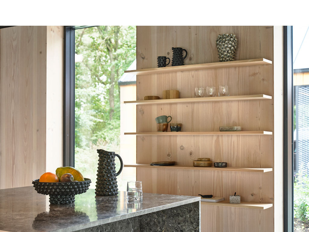 Villa Collection Fjord Kom Dia 10,1 x 3,6 cm 0,125 liter 2 st. Zwart metallic - Accessoire Loods
