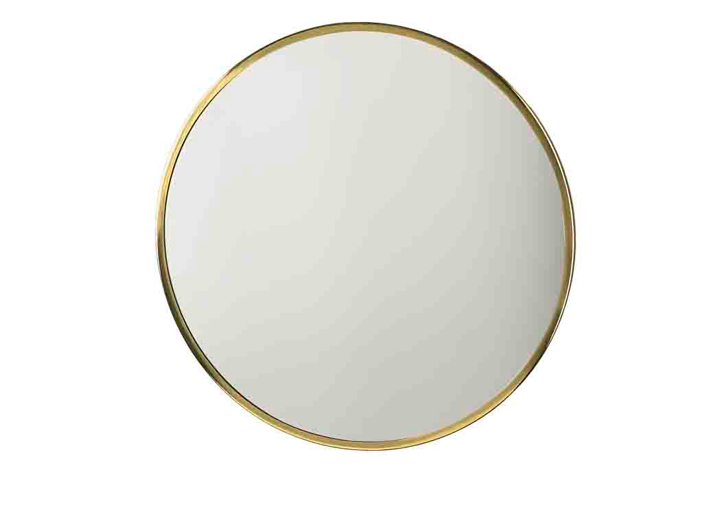 Villa Collection Vardo Spiegel Dia 80 x 1,2 cm Messing - Accessoire Loods