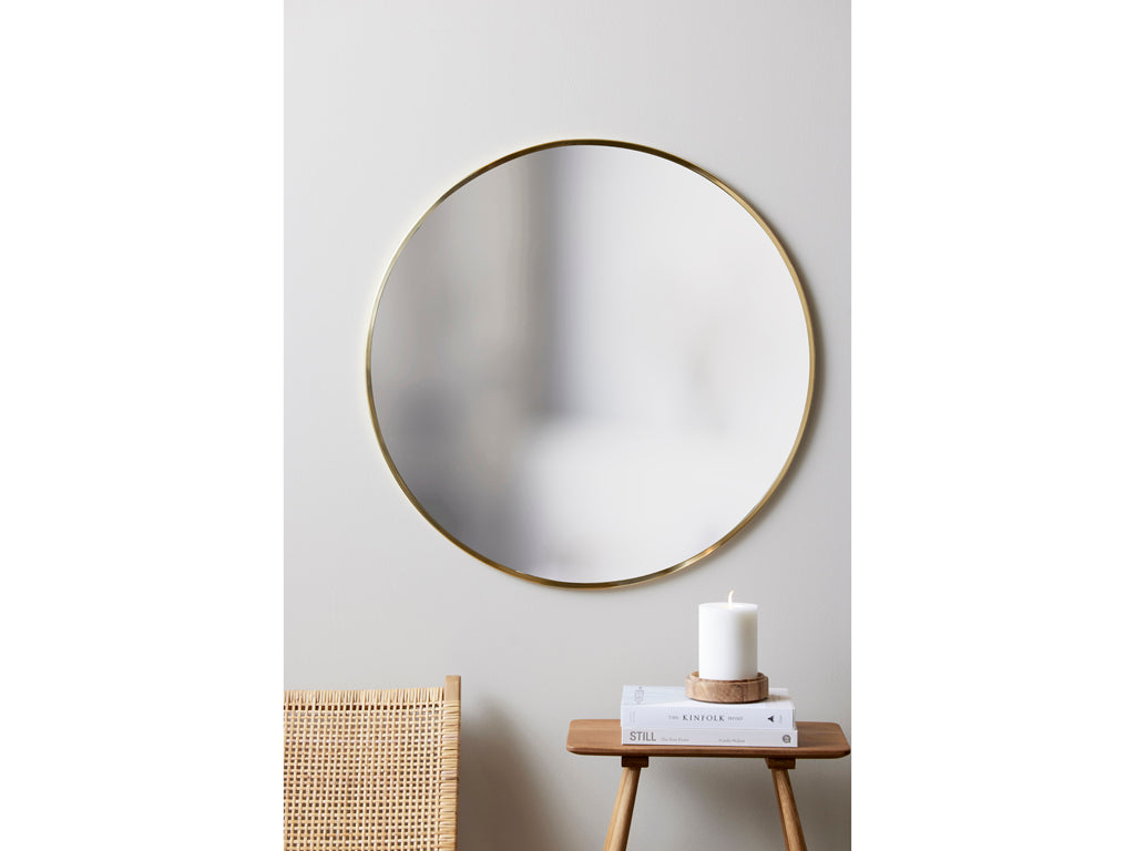 Villa Collection Vardo Spiegel Dia 80 x 1,2 cm Messing - Accessoire Loods