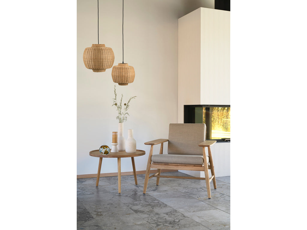 Villa Collection Vinka Hanglamp Dia 30 x 28 cm Natuur - Accessoire Loods