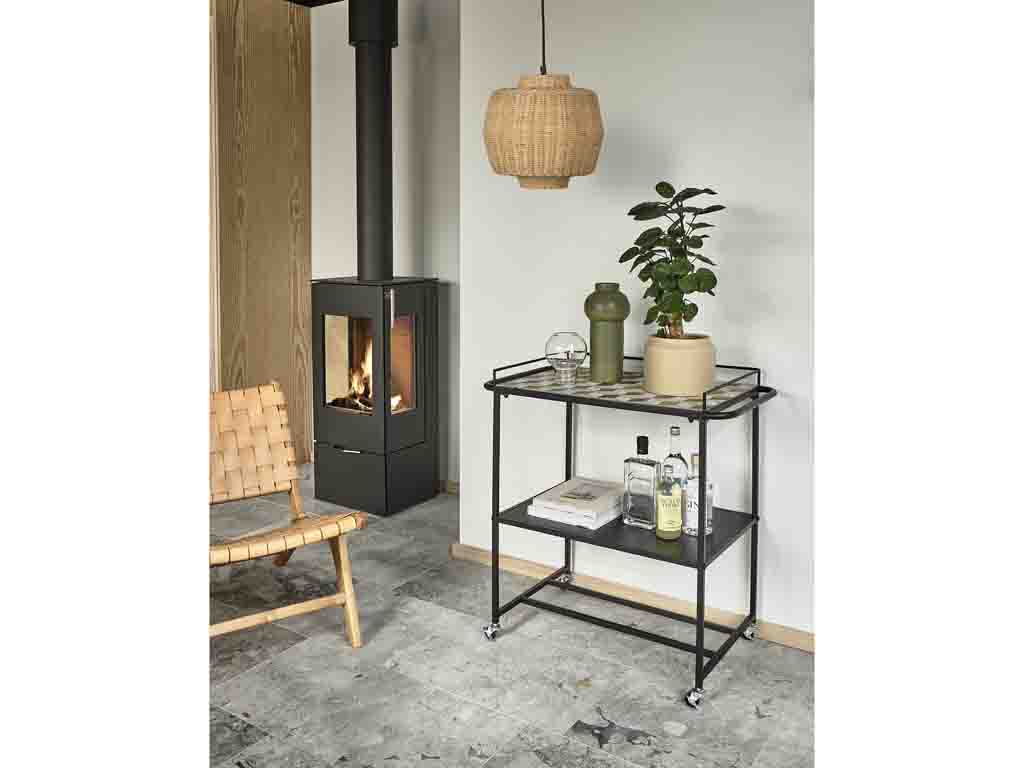 Villa Collection Vinka Hanglamp Dia 40 x 35 cm Natuur - Accessoire Loods