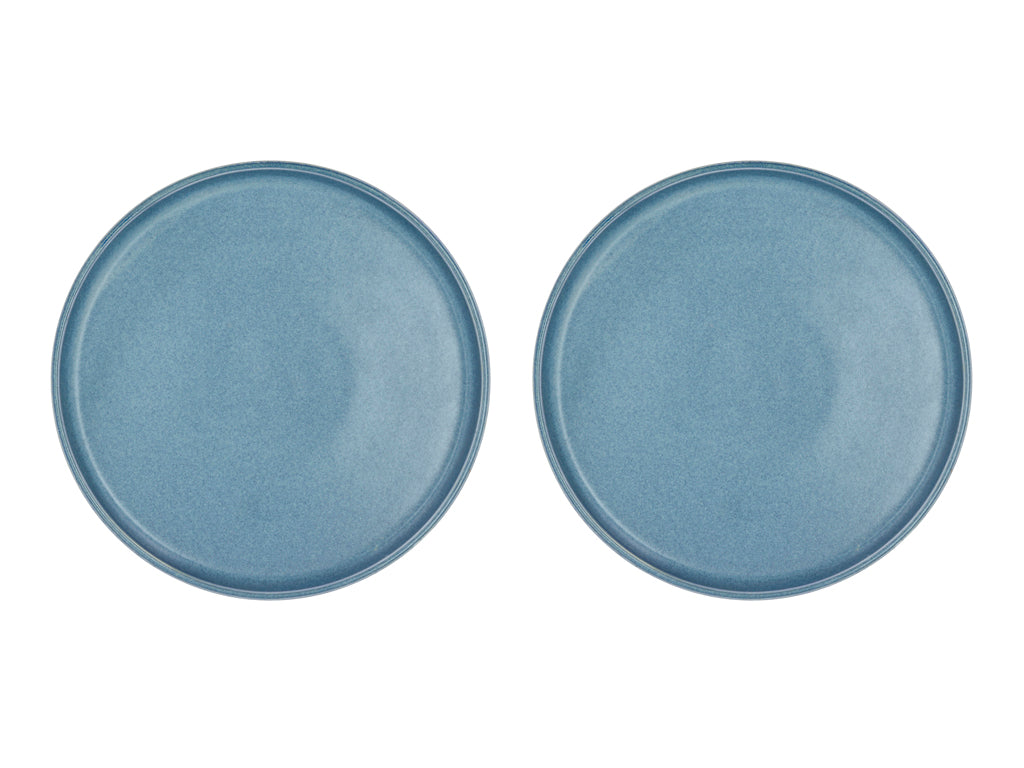 Villa Collection Fjord Eetbord Dia 26,5 x 1,9 cm 2 st. Blauw - Accessoire Loods