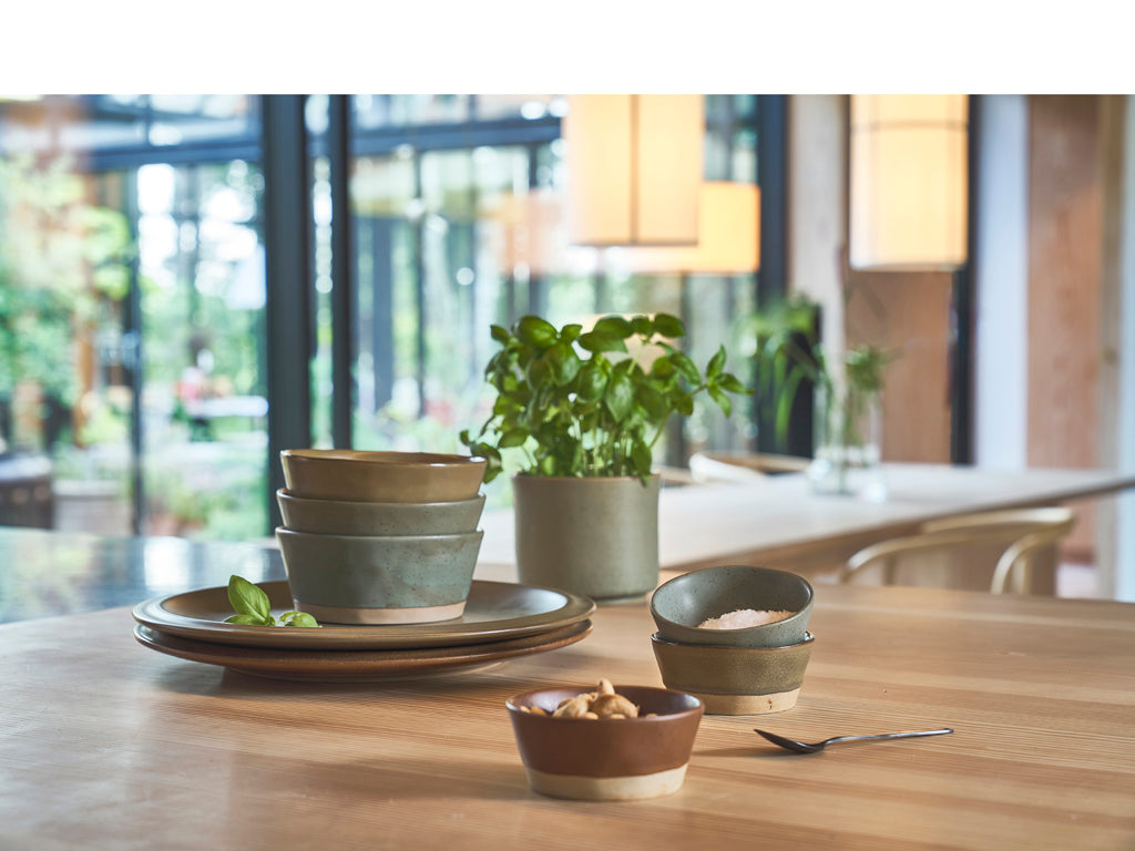 Villa Collection Evig Kom Dia. 15 x 6,5 cm 2 st. Groen - Accessoire Loods