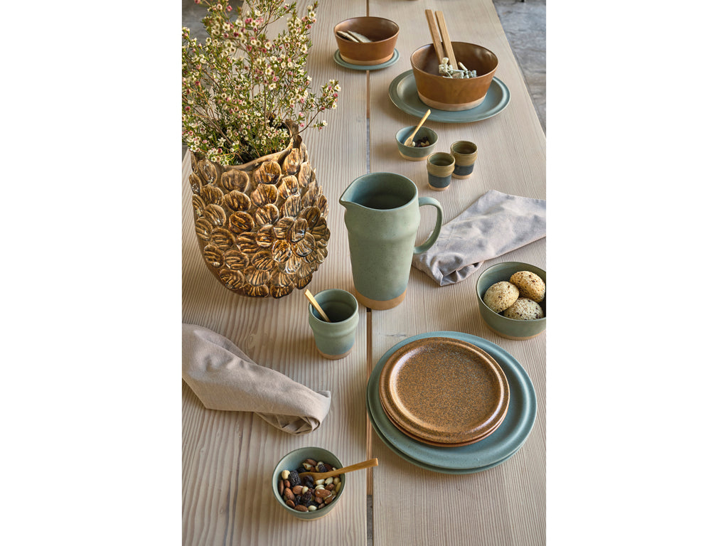 Villa Collection Evig Eetbord Dia 26 x 1,5 cm 2 st. Groen - Accessoire Loods