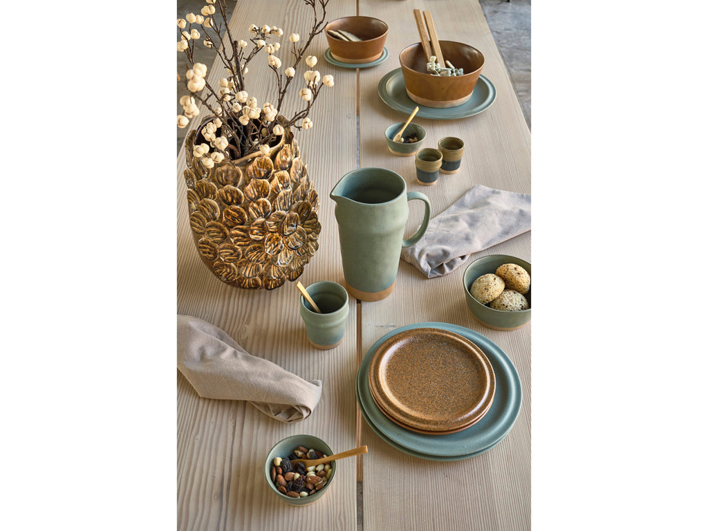 Villa Collection Evig Eetbord Dia 26 x 1,5 cm 2 st. Groen - Accessoire Loods