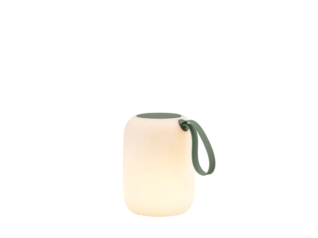 Villa Collection Hav LED Lamp met luidspreker Dia 12,5 x 15,5 cm Wit/Groen - Accessoire Loods