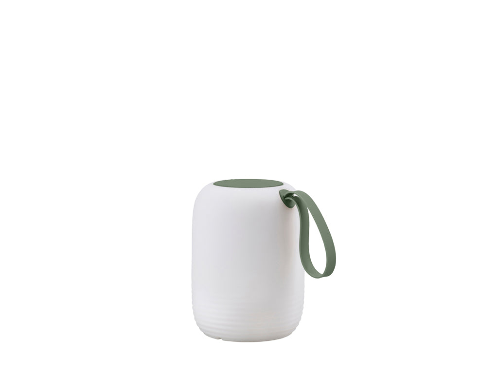 Villa Collection Hav LED Lamp met luidspreker Dia 12,5 x 15,5 cm Wit/Groen - Accessoire Loods