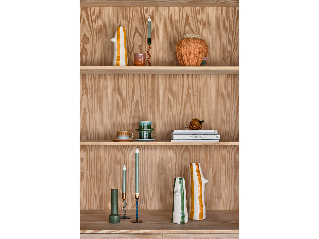 Villa Collection Hvils Blokkaars Dia 7 x 20 cm Dark green - Accessoire Loods