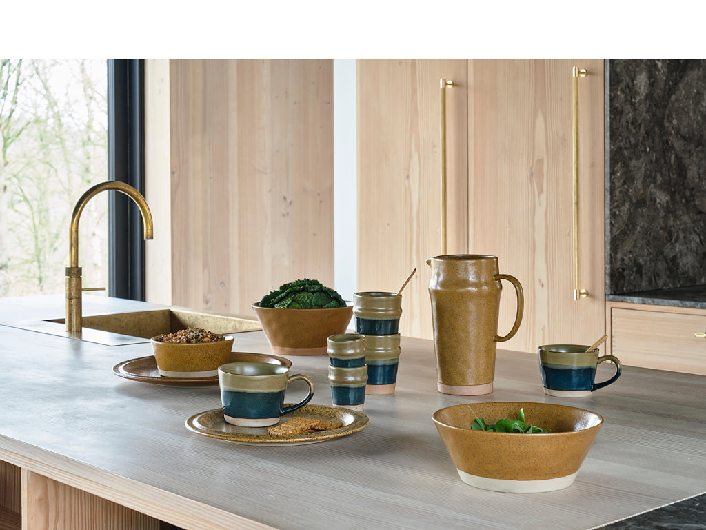 Villa Collection Evig Serveerschaal Dia 19 x 8,5 cm Bruin - Accessoire Loods