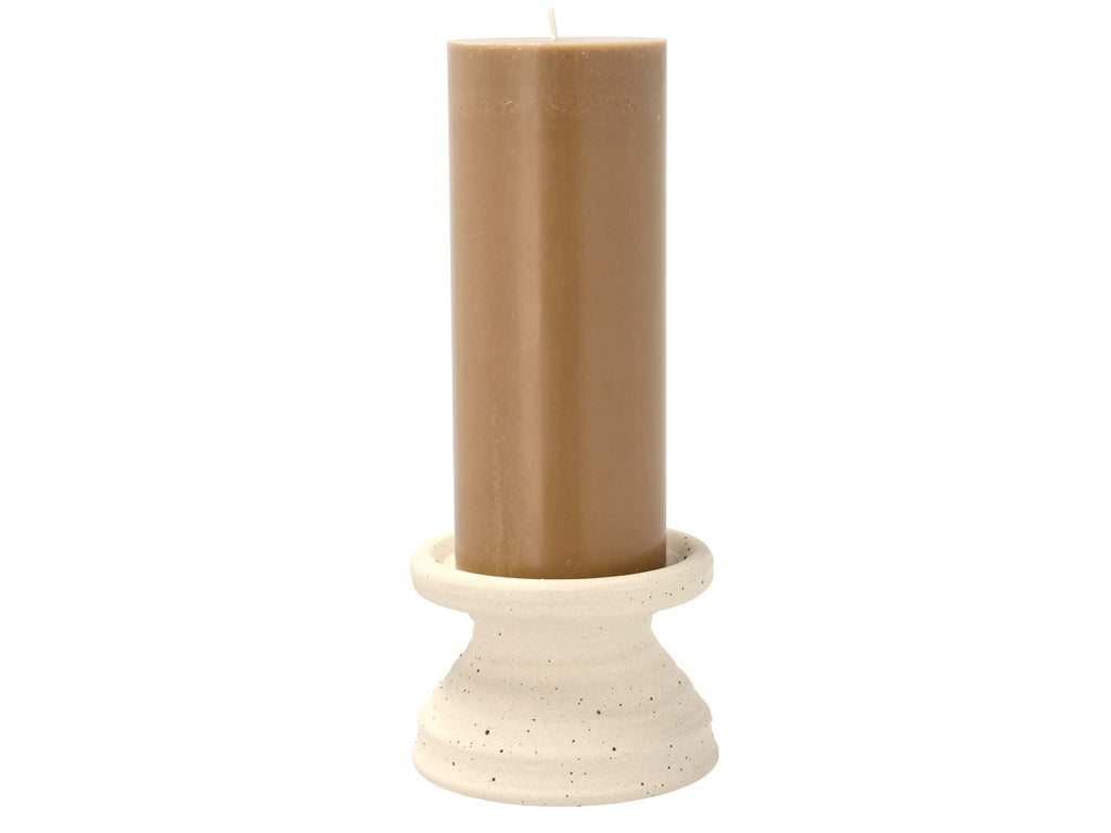 Villa Collection Elv Blokkaarshouder Dia 11 x 7,5 cm Offwhite - Accessoire Loods