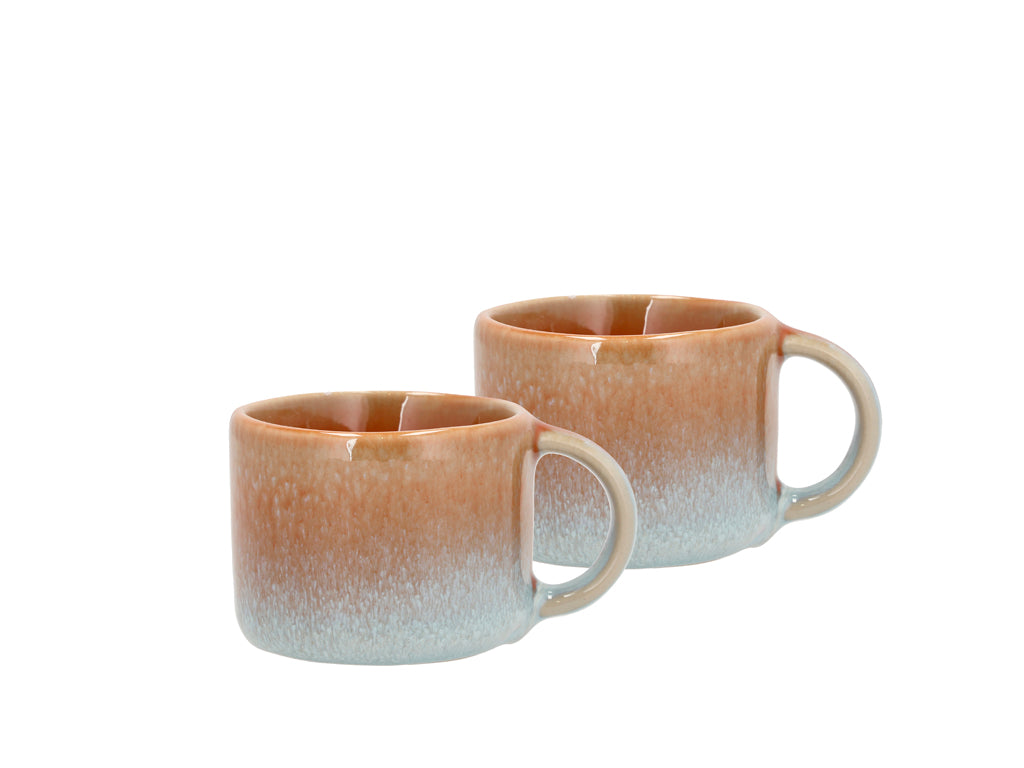 Villa Collection Allure Espressokop Dia 6,5 x 5,1 cm 0,08 liter 2 st. Blauw/Amber - Accessoire Loods