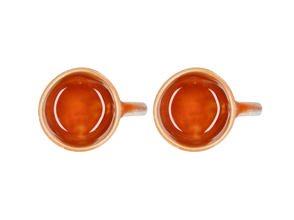 Villa Collection Allure Espressokop Dia 6,5 x 5,1 cm 0,08 liter 2 st. Blauw/Amber - Accessoire Loods