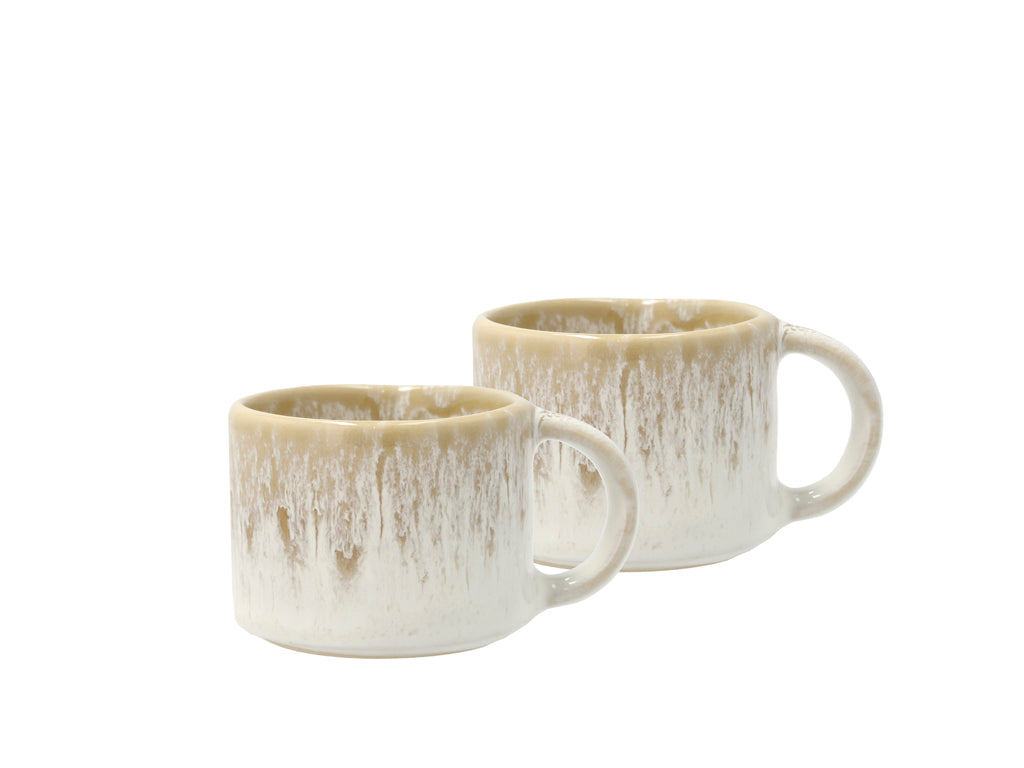 Villa Collection Allure Espressokop Dia 6,5 x 5,1 cm 0,08 liter 2 st. Crème/Sand - Accessoire Loods